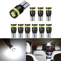 AUXITO 10x W5W T10 LED Canbus No Error 24V Car Interior Reading Parking Lights for Mercedes BMW E60 E90 Audi A3 8P A4 6B VW Golf