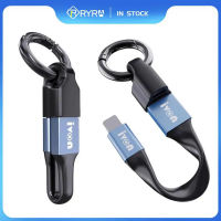 RYRA Essential Items For Travel USB Type C Data Cable Keychain Portable Fast Charging Micro USBC Cable For Samsung Xiaomi