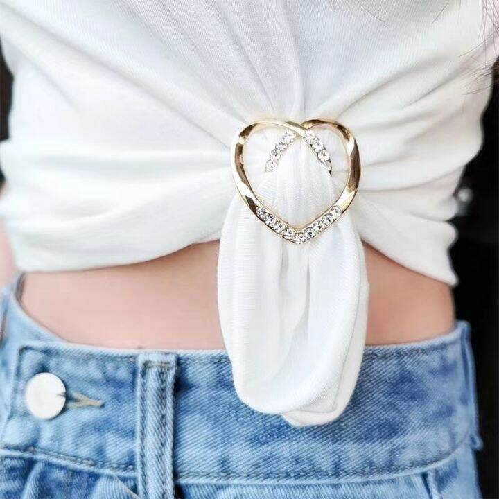 new-fashion-corner-hem-waist-knotted-brooches-crystal-pearl-metal-hijab-scarf-ring-button-shirt-t-shirt-fixed-buckle-accessories