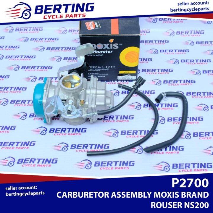 CARBURETOR ASSEMBLY Rouser NS200 MOXIS Brand Lazada PH