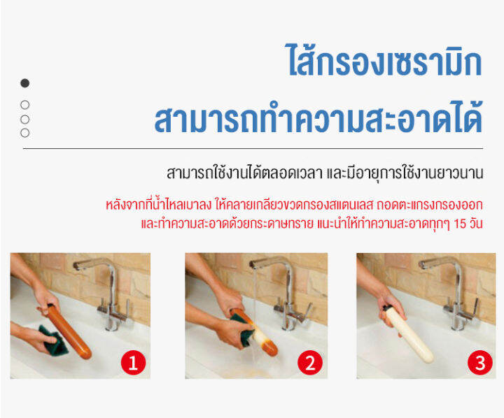 klein-homeเครื่องกรองน้ำ-สำหรับใช้ที่บ้าน-ในครัว-แบบตั้งโต๊ะ-เครื่องกรองน้ำประปา-ดื่มได้โดยตรง-เครื่องกรองน้ำประปา