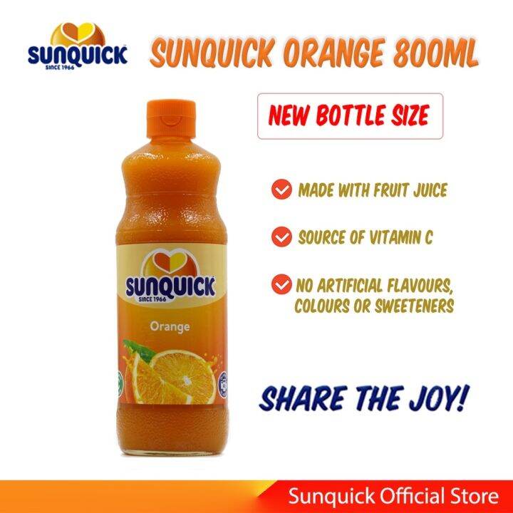 Sunquick Orange Juice Concentrate 800ml Lazada PH