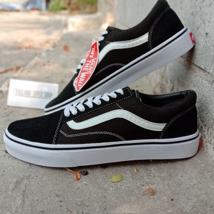 vans-old-skool-black-color-classic-รองเท้าสีดำสุดฮิต-สั่งเลย-ลดราคาพิเศษ-และของแถมมากมาย-ส่งฟรี1-2วันรับของได้