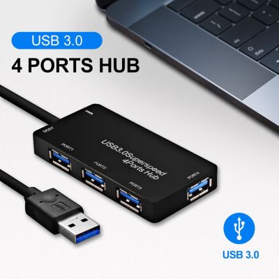 ♣☃ Micro USB Hub 3.0 USB Adapter Multi USB Splitter 3.0 Concentrator 5Gbps High Speed Mini 3 Hab For Computer PC Accessories