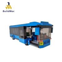 【Big-Sales】 MBJ Amll 15840 Blue City Bus 200ชิ้นพลาสติก ABS DIY Block ชุดของเล่นสำหรับเด็กเข้ากันได้กับ Gift