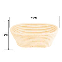 Bread Banneton Proofing Basket Making Natural Rattan Proofing Baskets Bread Making Tools for Professional and Home Bakers