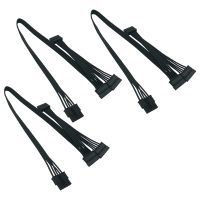 3X 5 Pin to 3 SATA Hard Drive HDD Power Cable Only for Cooler Master V550 V650 V750 V1000 Modular Power Supply