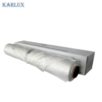 Karlux พลาสติกใสคลุมกันสี 4เมตร x 150เมตร  Over Spray Car Paint Masking Protection Film / Plastic Sheeting