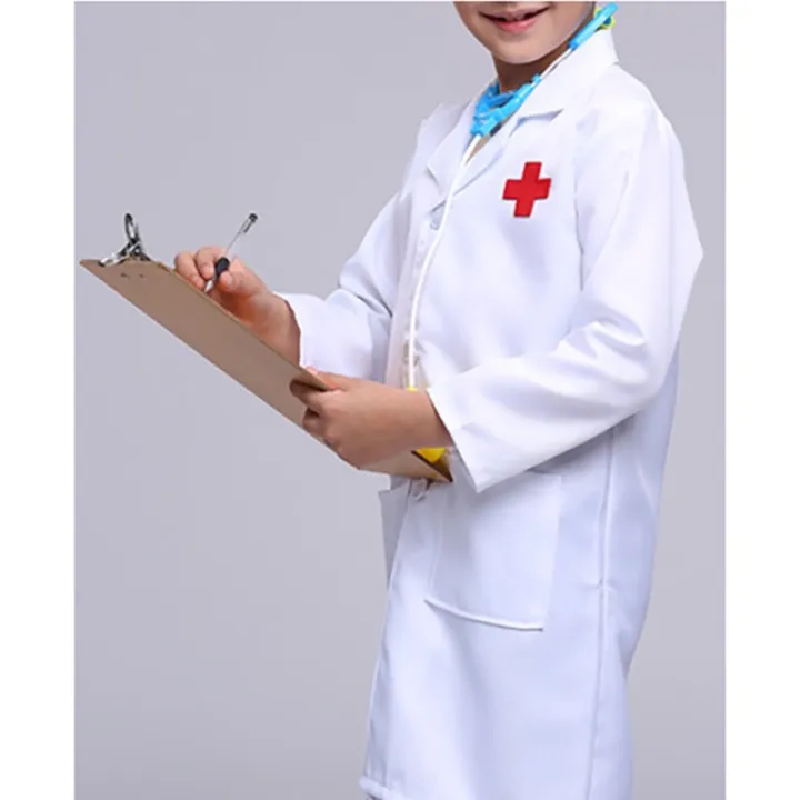 yohei-ชุดหมอ-เสื้อกาวน์-ชุดแฟนซีหมอ-ชุดหมอเด็กผู้หญิง-พยาบาลเด็ก-ชุดหมอ