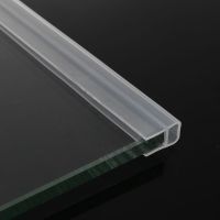 1m 6-12mm Silicone Rubber Glass Door Weatherstrip F U h Cuttable Shower Window Strip Parts