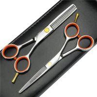 Japan 440c 4 inch / 5 inch / 5.5 inch Short cutting scissors hairdressing scissors hair barber professional barber tools