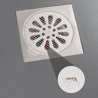 10pcs Bathroom Anti Hair Shower Filter Screen Floor Drain Hair Catcher Kitchen Sink Filter Drain Stopper Shower Drain Cover