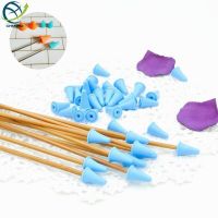 ◘▩ 20PCS Knitting Needles Point Protectors/Stoppers Include 10Small 10Large Knit Needle Tip Covers for Beginners Knitting Craft