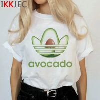 avocado humour top scream tee skull harajuku 80s reality r tshirt cartoon Women reality t shirt t-shirt female aesthetic kindness