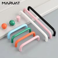 【YD】 Alumínio Alloy Móveis Handle para Crianças Cabinet Handles Color Wardrobe Porta Sapato Botão