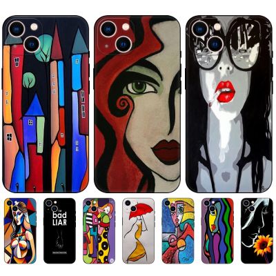 Art For Xiaomi Redmi Note 12 4G 5G Global Case Phone Cover black tpu