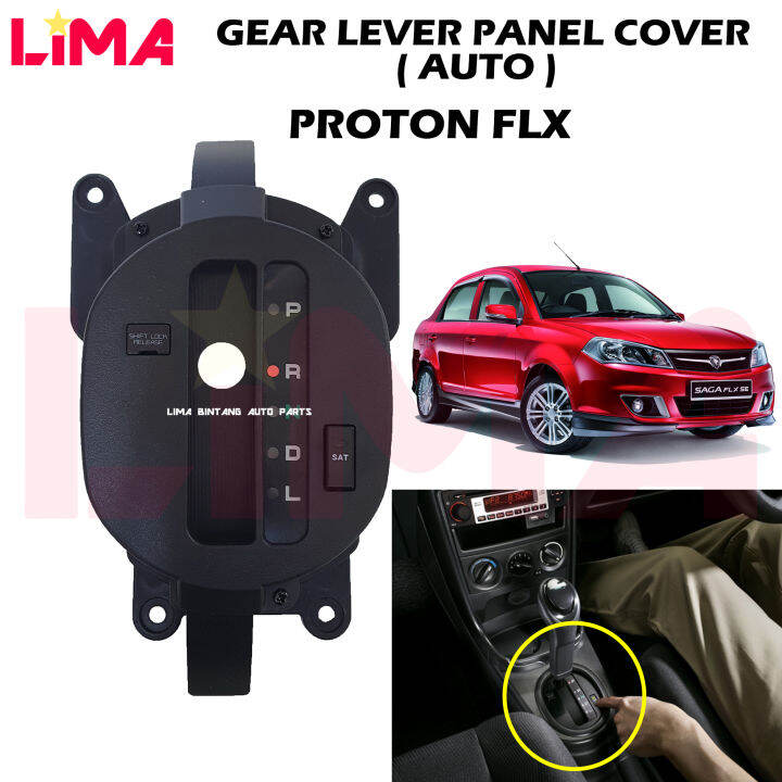 Proton Saga Flx Auto Gear Lever Shift Panel Cover Inner Original