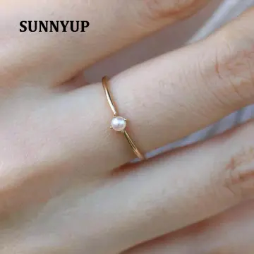 Korea 5PCS/Set Simple Fashion Jewelry Thin Ring