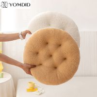 【CW】 YOMDID Biscuit Round Cushion Soft Car Cookie Sofa Back