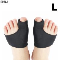 ❆∈❍ RHBJ Black Separator Toes Hallux Valgus Bunion Corrector Orthotics Feet Thumb Adjuster Correction Pedicure Sock Toe Straightener