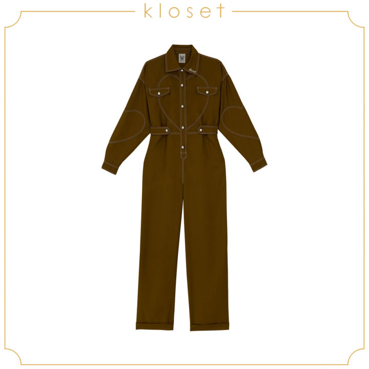 kloset-kloset-jumpsuit-pf21-p011-จั๊มสูทแฟชั่น-จั๊มสูทขายาว-จั๊มสูท-เสื้อผ้าแฟชั่น