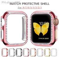 Bling Protective Shell For Apple Watch 7 8 5 6 SE 4 Series Strap Frame Cover Ultra 49mm 45mm 40mm 44mm42mm 38mm Iwatch Protector