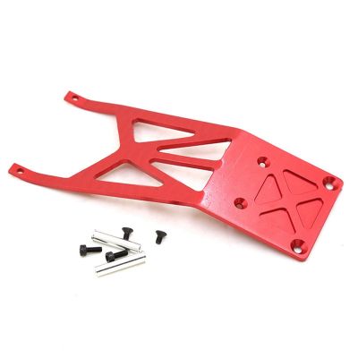 For Traxxas Slash 2WD Aluminum Alloy Front Chassis Guard Plate Kit RC Model Car Parts ,Red