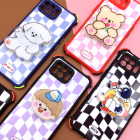 Vivo V17 V19 Y12/Y17 Y20 Y21(2021) Y31(2021)พร้อมส่ง!! เคสกันกระแทก เคสกันเลนส์กล้อง เคสกันกล้อง เคสการ์ตูน ขอบสี เคสแฟชั่น ฟรี Griptok