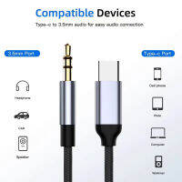 USB Type C to 3.5mm jack aux cable DAC type-C audio Kabel for car speaker headphone Tipo C auxiliary adapter Cabo 0.5m 1m 1.5m