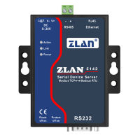 Modbus Gateway Modbus RTU และ Modbus TCP ZLAN5142เซิร์ฟเวอร์อนุกรม