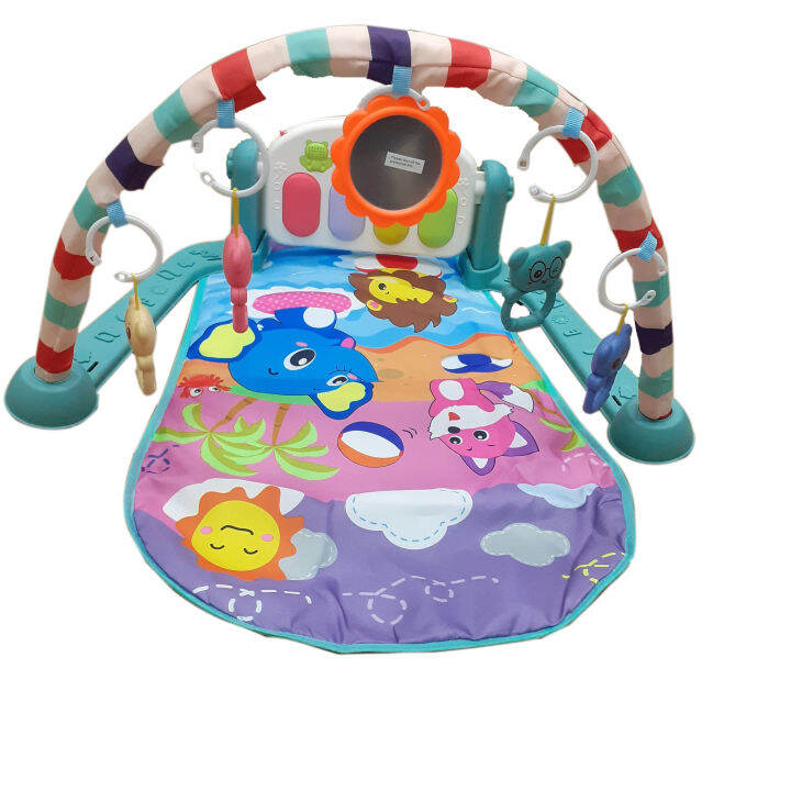 66837 Harmonium MultiFunctional Piano Baby Mat Rack (Battery Operated