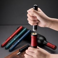 Air Pump Wine Bottle Opener Stainless Steel Pin Cork Remover Air Pressure Corkscrew Kitchen Tools Bar Accessories