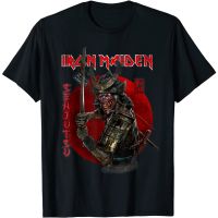 HOT ITEM!!Family Tee Couple Tee Iron Maiden - Senjutsu Eddie Red Circle t-shirt for men