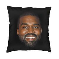 ปลอกหมอน Kanye West Meme ตลกขนาด50X50ซม.,ปลอกหมอนน่ารักนุ่มสำหรับโซฟาเบาะรถยนต์ปลอกหมอนโพลีเอสเตอร์มีซิป