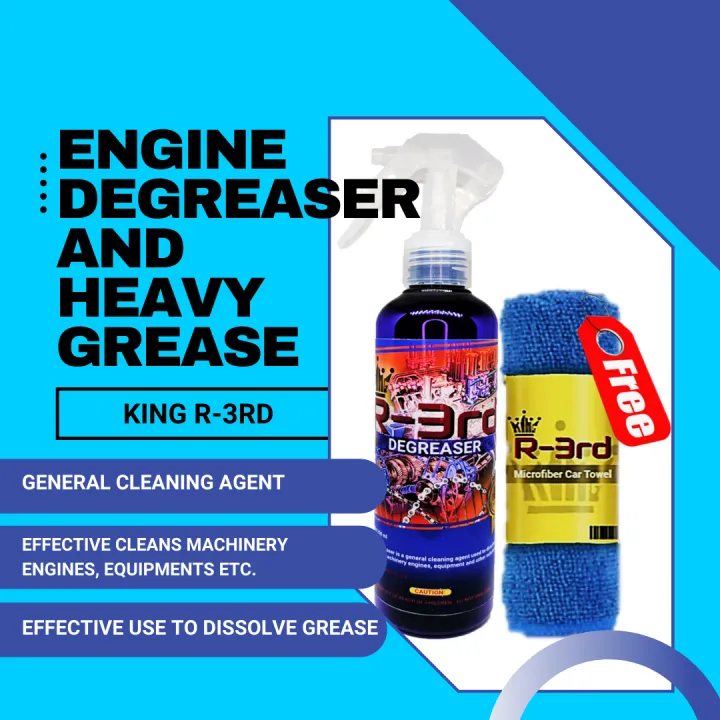 DEGREASER 250 ml Auto Detailing Products & Car Care Solution by KING R