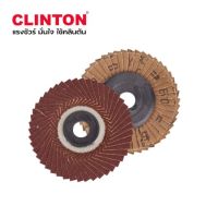 กระดาษทรายซ้อน 4 นิ้ว หลังอ่อน เบอร์ 80 CLINTON รุ่น DE-ASF80