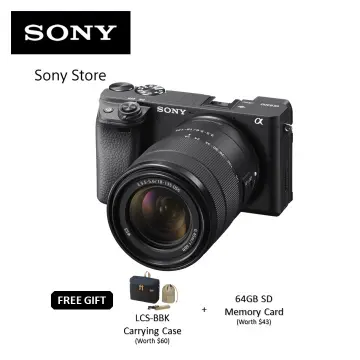 Sony Alpha 6400 E-mount Camera with APS-C Sensor (ILCE-6400M)