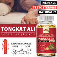 Tongkat Extract มังสวิรัติ 3450 mg เสริมสร้างธรรมชาติที่แข็งแกร่ง 120 แคปซูล