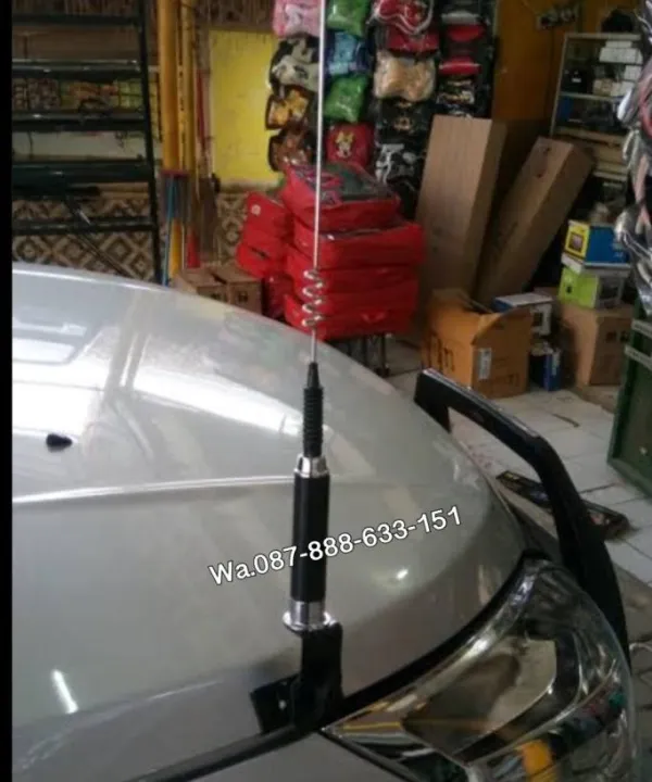 Original Produk Antena Tiang Bendera Jepit Kap Mesin Mobil Dummy Radio Lazada Indonesia