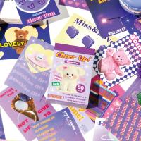 50pcs/lot Kawaii Scrapbook Sticker Age Prologue Scrapbooking Supplies diary Planner Decorative Craft Stationery Sticker Stickers Labels