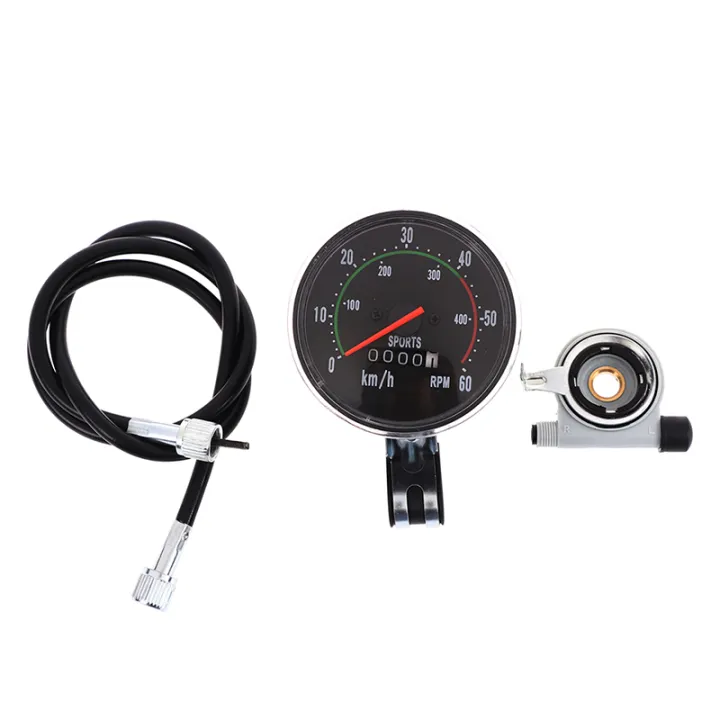 ZHAN Multifunction Odometer Mechanical Speedometer Gauge for 26/ 27.5