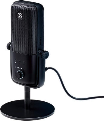 Elgato Wave:3 - Premium Studio Quality USB Condenser Microphone for Streaming, Podcast, Gaming and Home Office, Free Mixer Software, Sound Effect Plugins, Anti-Distortion, Plug ’n Play, for Mac, PC Wave:3 Gear