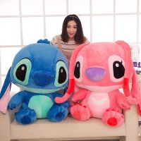 【CW】☃☁☇  35/45/60cm Big Size Cartoon Dolls Lilo   Stich Children Stuffed Birthday Gif