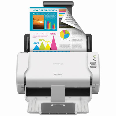 Brother High-Speed Desktop Document Scanner, ADS-2200, Multiple Scan Destinations, Duplex Scanning