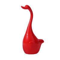 Creative Swan Shape Toilet Brush And Holder Set To Clean Bathroom Toilet Accessories Bathroom Cleaning Products