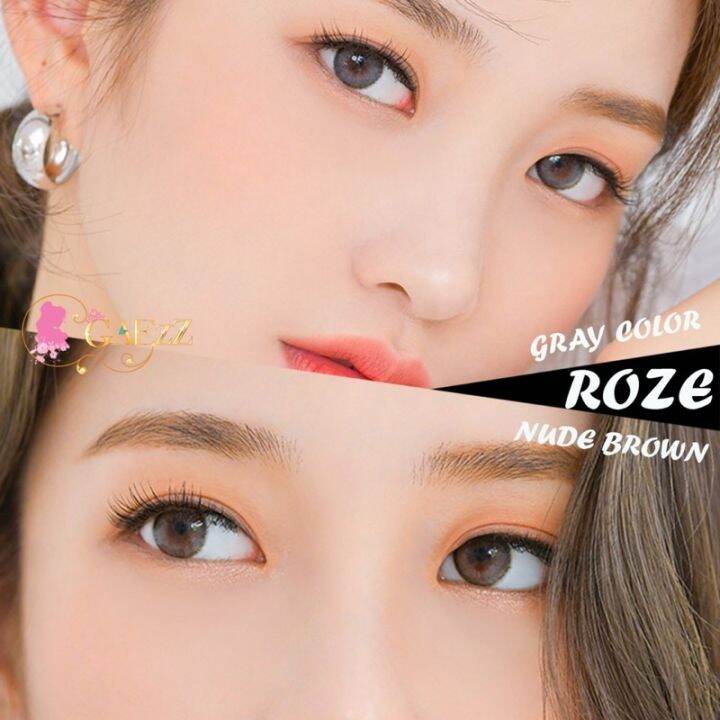 roze-gray-nude-brown-by-gaezz-secret-คอนแทคเลนส์-contact-lens-ขนาดมินิ-มีค่าสายตา-0-00-ถึง-10-00