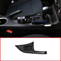 Black Car Center Console Storage Box Phone Tray For BMW X1 E84 2011-2015 Car Essories