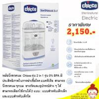 ?เครื่องนึ่งขวดนม Chicco สินค้ามีรับประกันผ่านศูนย์ไทยค่ะ?เครื่องนึ่งขวดนม CHICCO รุ่น STERILNATURAL 2 IN 1