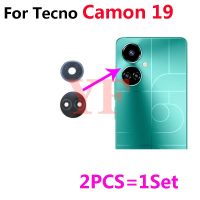 สำหรับ Tecno Camon 19 15 16 Air Pro S 16S พรีเมียร์ Ci6n CD6 CD7 CD8 CE7หลัง CE9ฝากระจกกล้องถ่ายรูปด้านหลังพร้อมสติกเกอร์กาว