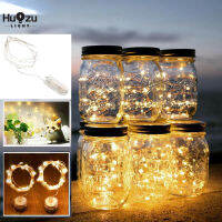 10 20 LED String Silver Wire Fairy Light แบตเตอรี่หลอดไฟตกแต่งคริสต์มาส